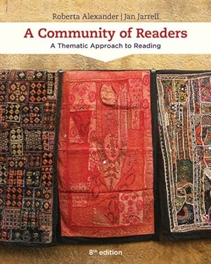 Seller image for Community of Readers : A Thematic Approach to Reading for sale by GreatBookPricesUK