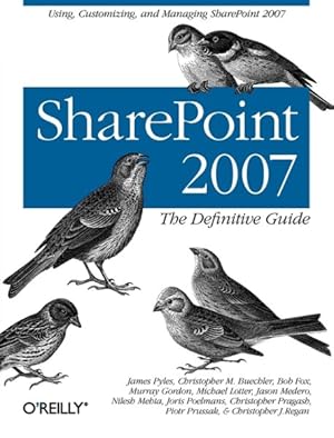 Immagine del venditore per Sharepoint 2007 : The Definitive Guide venduto da GreatBookPricesUK