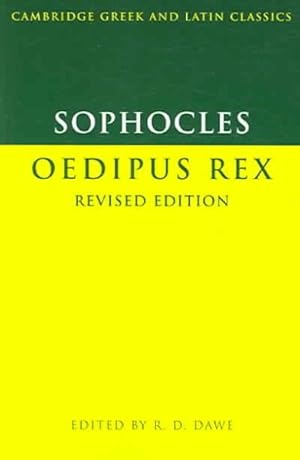 Imagen del vendedor de Sophocles, Oedipus Rex a la venta por GreatBookPricesUK