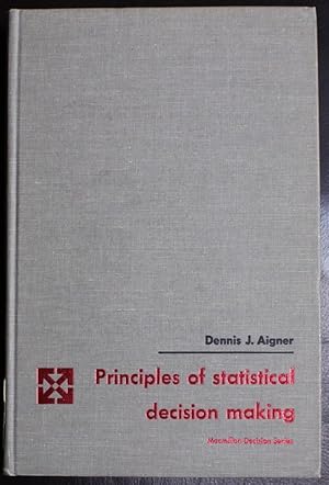 Seller image for Principles of Statistical Decision Making, for sale by GuthrieBooks