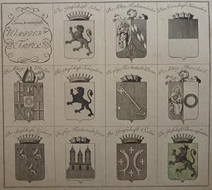 Seller image for Einundzwanzigste Wappen Tafel. for sale by Galerie Magnet GmbH