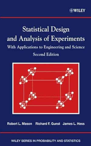 Bild des Verkufers fr Statistical Design and Analysis of Experiments : With Applications to Engineering and Science zum Verkauf von GreatBookPricesUK