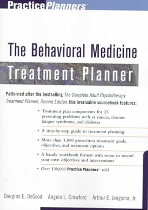 Seller image for Behavioral Medicine Treatment Planner for sale by GreatBookPricesUK