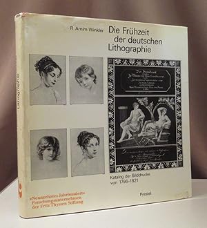 Imagen del vendedor de Die Frhzeit der deutschen Lithographie. Katalog der Bilddrucke von 1796-1821. a la venta por Dieter Eckert