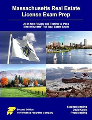 Seller image for Massachusetts Real Estate License Exam Prep : All-in-One Review and Testing to Pass Massachusetts' PSI Real Estate Exam for sale by GreatBookPrices