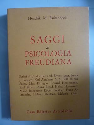 Imagen del vendedor de SAGGI DI PSICOLOGIA FREUDIANA a la venta por Historia, Regnum et Nobilia