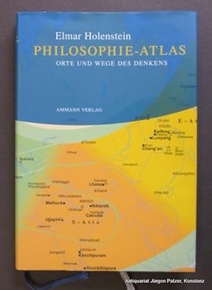 Bild des Verkufers fr Philosophie-Atlas. Orte und Wege des Denkens. 3. Auflage. Zrich, Ammann, (2004). Fol. Mit zahlreichen, teils ausfaltbaren Karten. 301 S. Or.-Pp. mit Schutzumschlag. (ISBN 3250104795). zum Verkauf von Jrgen Patzer