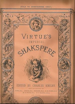 Bild des Verkufers fr Virtue's Imperial SHAKSPERE (Shakespeare) Part 5 zum Verkauf von Peter White Books