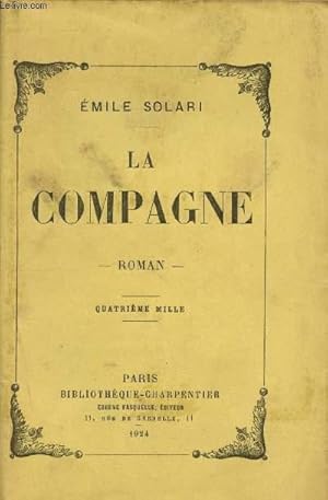 Seller image for La Compagne for sale by Le-Livre