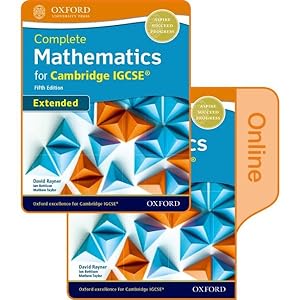 Immagine del venditore per Complete Mathematics for Cambridge Igcserg : Extended venduto da GreatBookPrices
