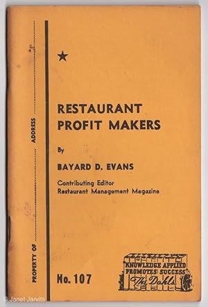 Seller image for Restaurant Profit Makers [Little Gold Business Books No. 107] for sale by cookbookjj