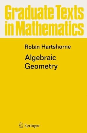 Image du vendeur pour Algebraic Geometry mis en vente par GreatBookPricesUK