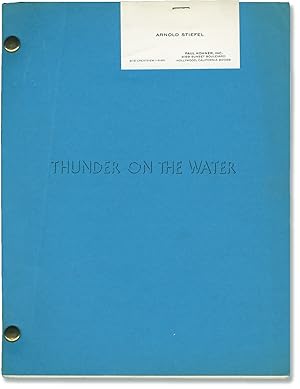 Bild des Verkufers fr Thunder on the Water (Original screenplay for an unproduced film) zum Verkauf von Royal Books, Inc., ABAA