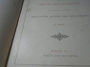 Moderne Kunst in Meisterholzschnitten Nach Gemälden und Skulpturen berühmter Meister dem Gegenwart