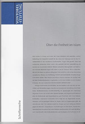 Bild des Verkufers fr ber die Freiheit des Islam. Illustrationen von Luis Murschetz. Vontobel-Stiftung Schriftenreihe zum Verkauf von Versandantiquariat Boller