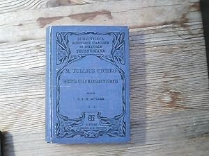 Seller image for M. Tulli Ciceronis scripta quae manserunt omnia. Parts II, Vol. I. Orationes pro Quinctio, Pro S. Roscio Amerino, Pro Q. Roscio Comeedo, div. in Q. Caecilium in C. Verrem. Bibliotheca scriptorum graecorum et romanorum teubneriana. for sale by Antiquariat Bookfarm