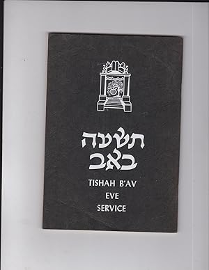 Image du vendeur pour Tishah B'Av Eve Service mis en vente par Meir Turner