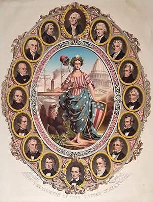 Abraham Lincoln: Large 1861 Inauguration Chromolithograph