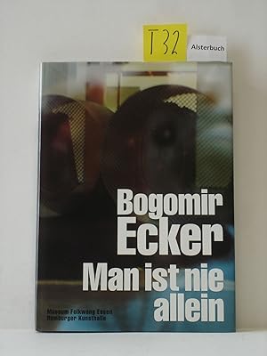 Image du vendeur pour Bogomir Ecker - man ist nie allein. Mit Texten von Claudia Banz, Uwe M. Schneede und Hubertus Ganer. mis en vente par Schuebula