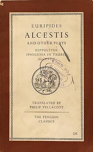 Alcestis and other plays