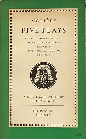 Imagen del vendedor de Five plays a la venta por Acanthophyllum Books