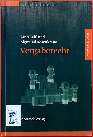 Seller image for Vergaberecht. Wirtschaftsrecht. for sale by biblion2