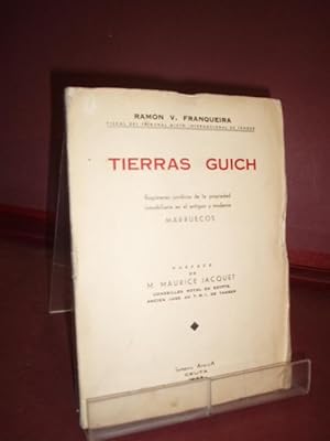 Imagen del vendedor de TIERRAS GUICH FRANQUEIRA RAMON V 1933 a la venta por LIBRERIA ANTICUARIA SANZ