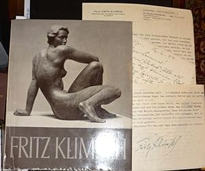 3 Briefe in: Fritz Klimsch. Die Welt des Bildhauers. Neue Auflage. 16.-23. Tsd.