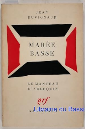 Immagine del venditore per Mare basse venduto da Librairie du Bassin