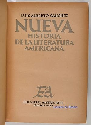 Nueva Historia de la Literatura Americana