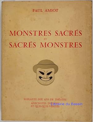 Image du vendeur pour Monstres sacrs et sacrs monstres mis en vente par Librairie du Bassin