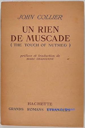 Image du vendeur pour Un rien de muscade mis en vente par Librairie du Bassin