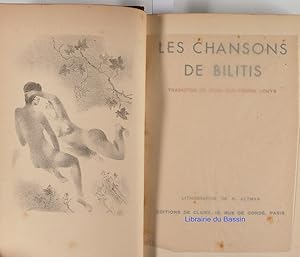 Image du vendeur pour Les chansons de Bilitis mis en vente par Librairie du Bassin