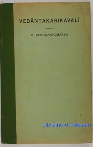 Vedantakarikavali of Bucci Venkatacarya