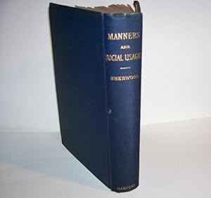 Seller image for Manners and Social Usages for sale by Mainly Books