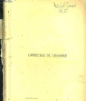 Seller image for L'hritage du corsaire for sale by Le-Livre