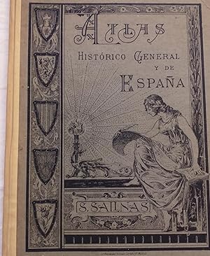 Imagen del vendedor de Atlas histrico general y de Espaa. a la venta por Aaromadelibros