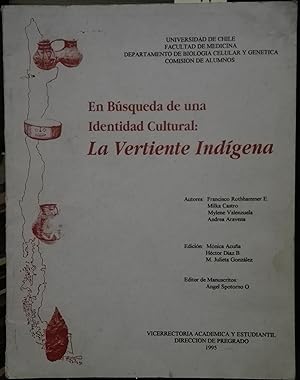 Seller image for En bsqueda de una identidad cultural : la vertiente indgena for sale by Librera Monte Sarmiento
