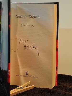 Seller image for Gone to Ground for sale by Longs Peak Book Company