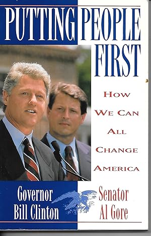 Image du vendeur pour Putting People First - How We Can All Change America mis en vente par Ye Old Bookworm