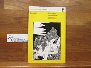 Imagen del vendedor de Hetrengesprche und andere satirische Prosa. Lukian. Mit e. Nachw. von Bernhard Kytzler. [Nach Chr. M. Wielands bers. bearb. u. erg. von Hanns Floerke] / Ullstein-Bcher ; Nr. 2664 : Ullstein-Urlaubsklassiker a la venta por Antiquariat im Kaiserviertel | Wimbauer Buchversand