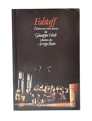 Bild des Verkufers fr FALSTAFF. PERA EN TRES ACTOS DE GIUSEPPE VERDI zum Verkauf von Librera Monogatari