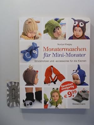 Bild des Verkufers fr Monstermaschen fr Mini-Monster. Strickmtzen und -accessoires fr die Kleinen. zum Verkauf von Druckwaren Antiquariat