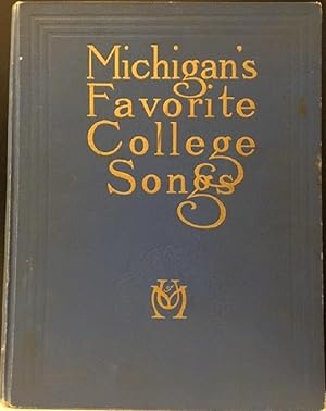 Bild des Verkufers fr Michigan's Favorite College Songs (Fourth Edition) zum Verkauf von Alplaus Books