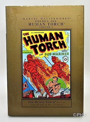 Bild des Verkufers fr The Human Torch, Volume 1, Nos. 2-5A (The Marvel Masterworks Library, Golden Era) zum Verkauf von Post Horizon Booksellers