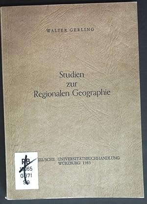 Imagen del vendedor de Studien zur regionalen Geographie. a la venta por books4less (Versandantiquariat Petra Gros GmbH & Co. KG)