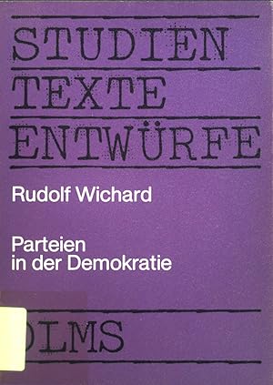 Image du vendeur pour Parteien in der Demokratie : e. Einf. in d. allgemeine Parteienlehre. Hildesheimer Beitrge zu den Erziehungs- und Sozialwissenschaften ; Band. 4 mis en vente par books4less (Versandantiquariat Petra Gros GmbH & Co. KG)