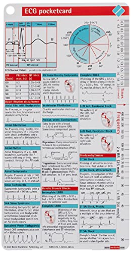 Imagen del vendedor de ECG Pocketcard by Bbp [Cards ] a la venta por booksXpress