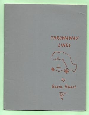 Immagine del venditore per Throwaway Lines [Signed copy] venduto da The Bookshop at Beech Cottage