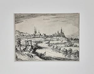 Cleef / Kleve (Niederrhein) - (Kupferstich / ca. 1632)